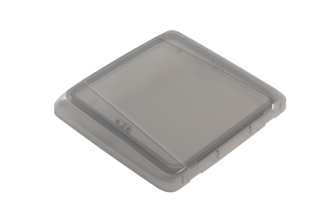 Ersatzhaube MPK VisonStar M ohne Lüftung rauchglas 40 x 40 cm