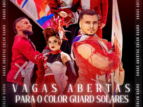 Abertura de Vagas para Color Guard da BMP Solares na Temporada 2025 💃✨
