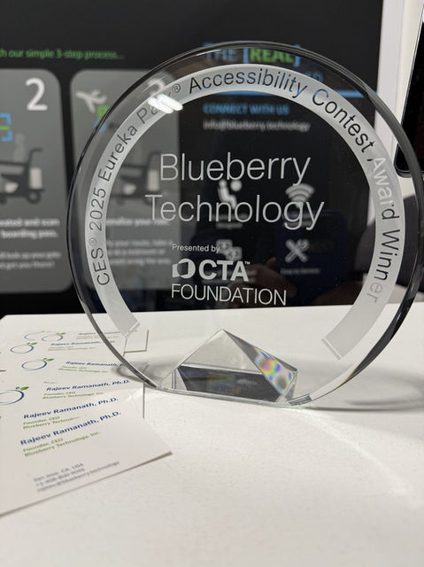 Image showing the CTA Foundation's Eureka Park Accessibility Contest Award 