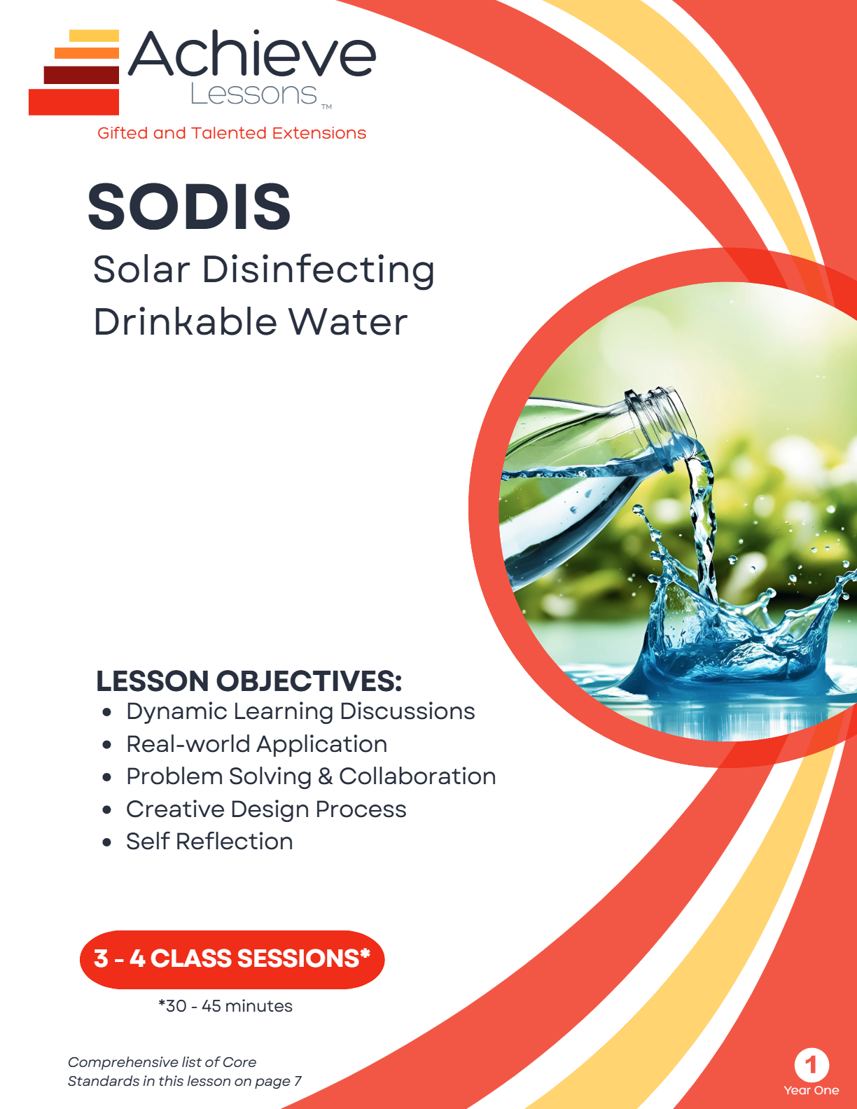 Lesson - SODIS (Solar Disinfecting Drinkable Water)