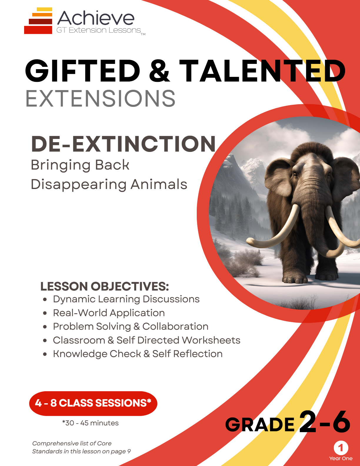 Lesson - De-Extinction