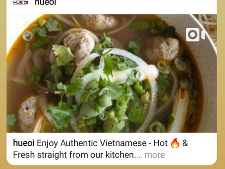 Enjoy Authentic Vietnamese - Hot 🔥 & Fresh straight from our kitchen!