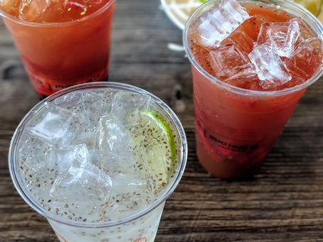 Stay well hydrated and Cool off 😎with these refreshing drinks from Pho Hue Oi.