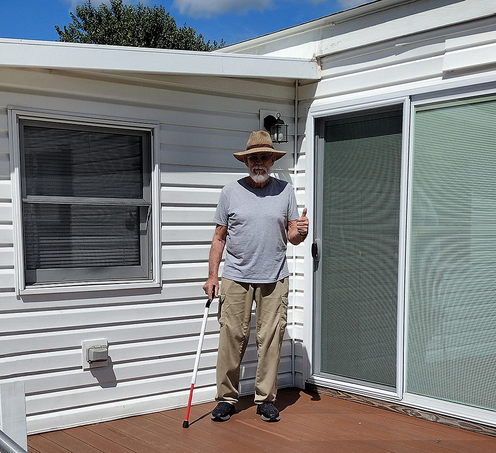 A veteran finds peace of mind through home repairs