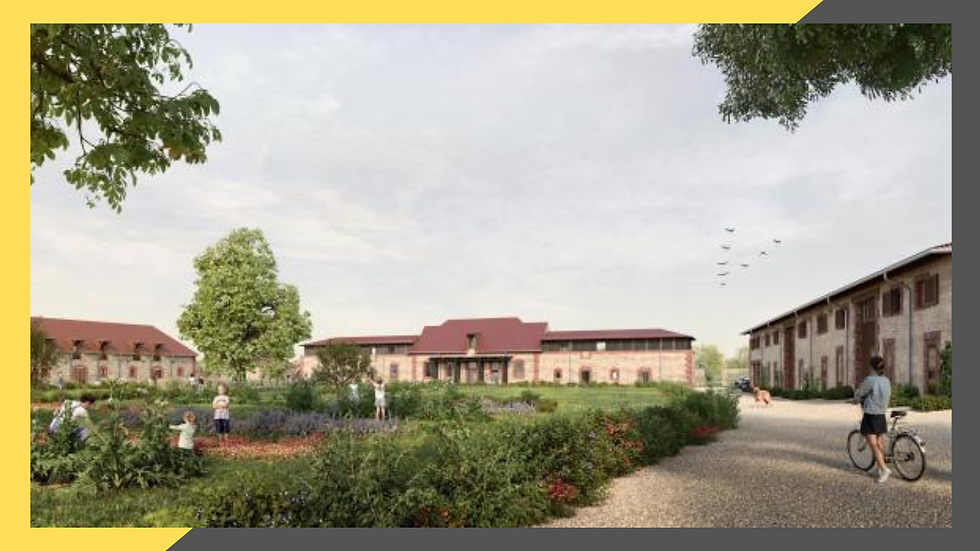 La Banque des Territoires, le Crédit Agricole Val de France et le CIC Nord Ouest viennent d’annoncer un financement de 5,7 millions d’euros pour accompagner l’installation de Grand Jardin à Lamblore, près de La Ferté-Vidame (Eure-et-Loir). Ce projet innovant, mêlant agriculture régénérative et tourisme responsable, doit ouvrir ses infrastructures touristiques à l’été 2026.