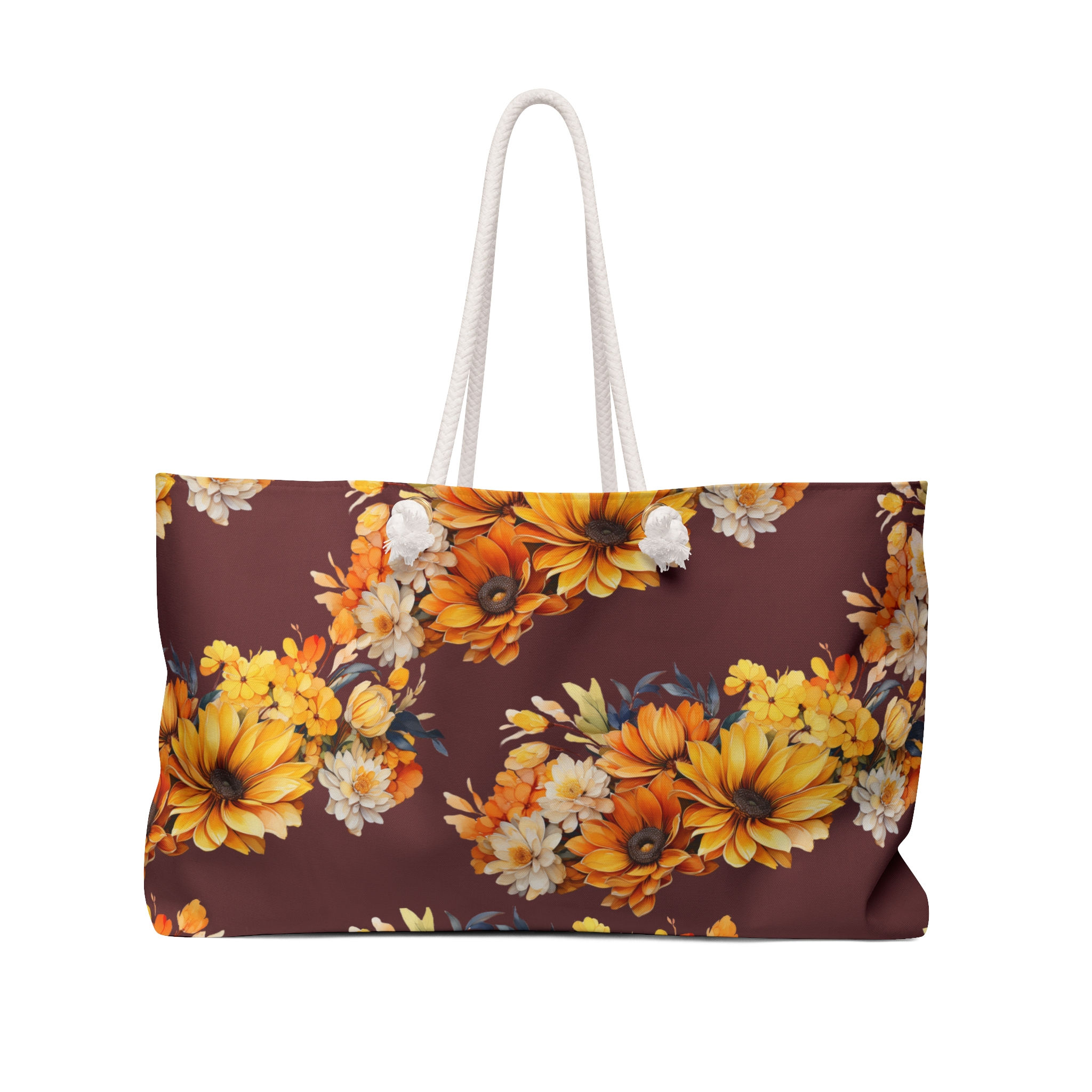 Autumn Flowers Weekender Bag