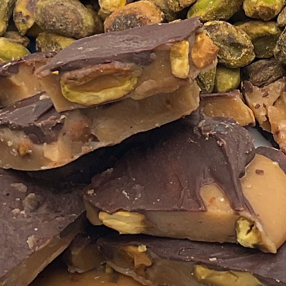 VEGAN PISTACHIO TOFFEE
