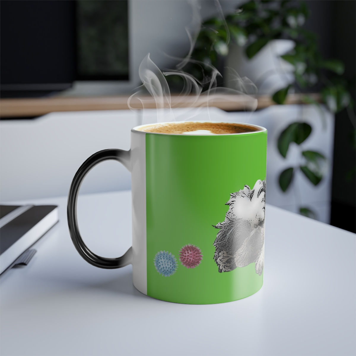 Copy of Cute Dogs Magic Color Morphing, Color-Changing Mug, Customized Mug 11oz