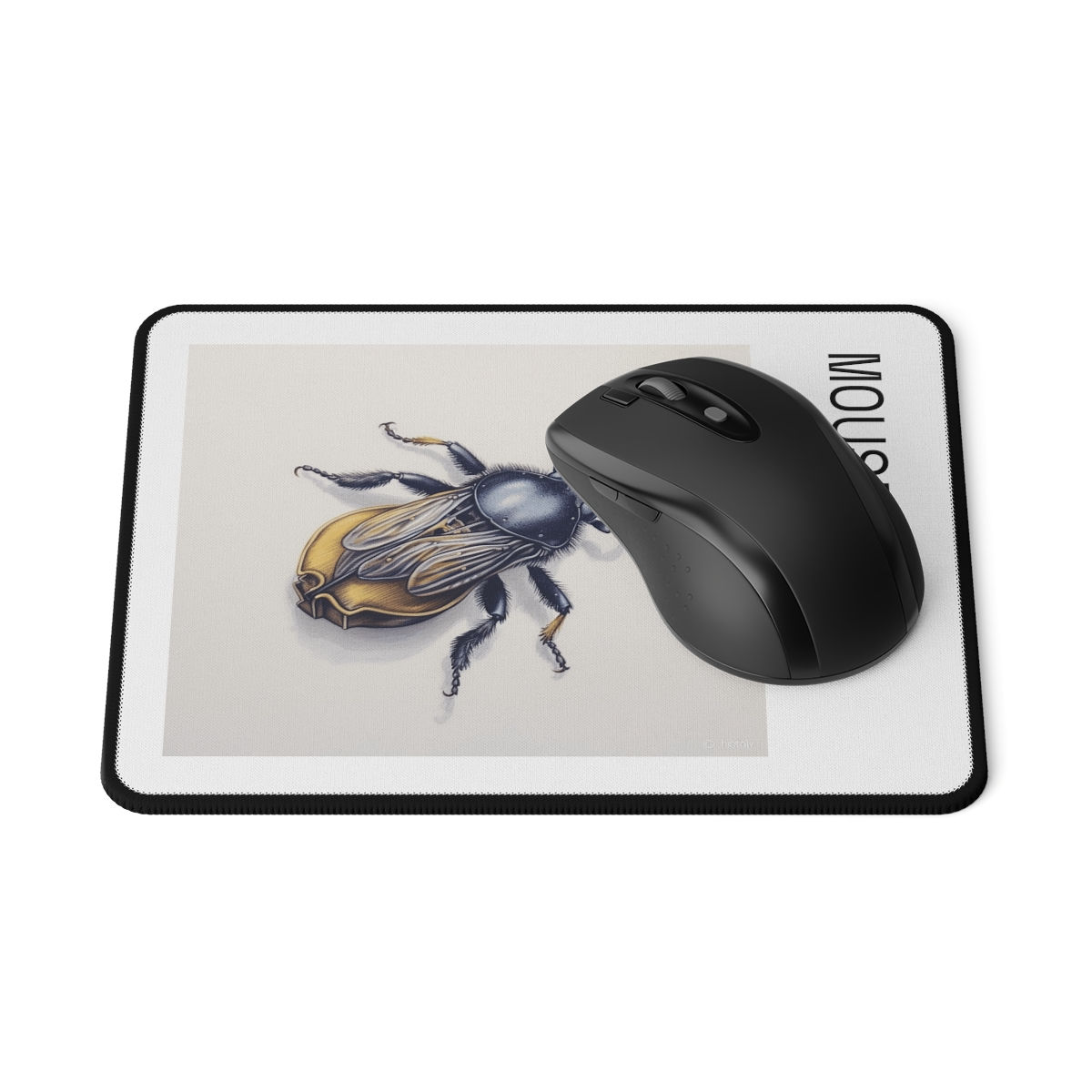 Music Bug Non-Slip Mouse Pads