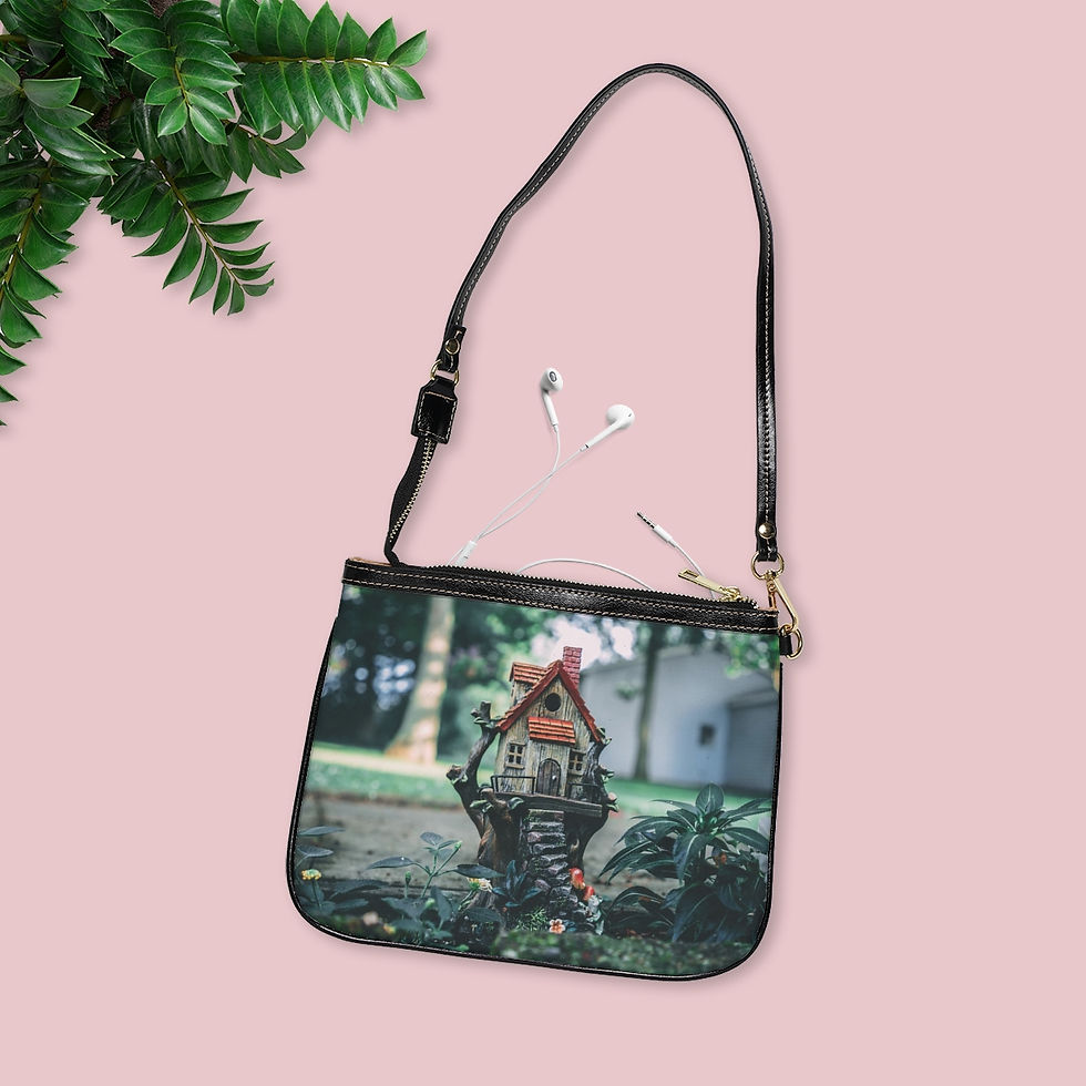 Thumbnail: Tiny House Small Shoulder Bag