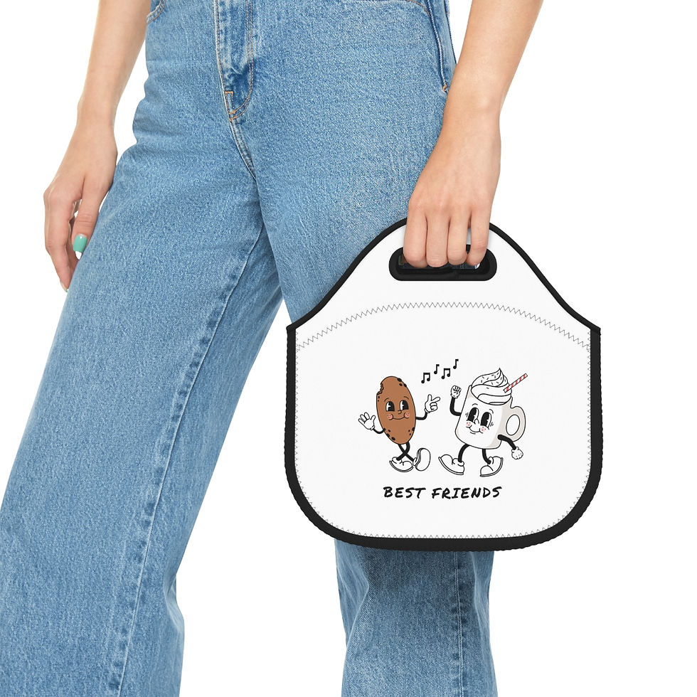 Thumbnail: Cute Ice Creams Neoprene Lunch Bag