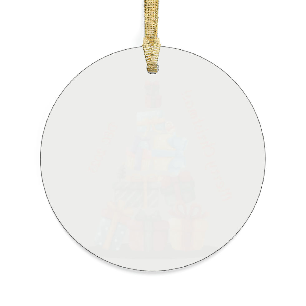 Thumbnail: Merry Christmas Tree Acrylic Ornaments