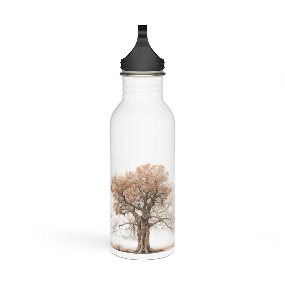 Thumbnail: Trees Stainless Steel Water Bottle