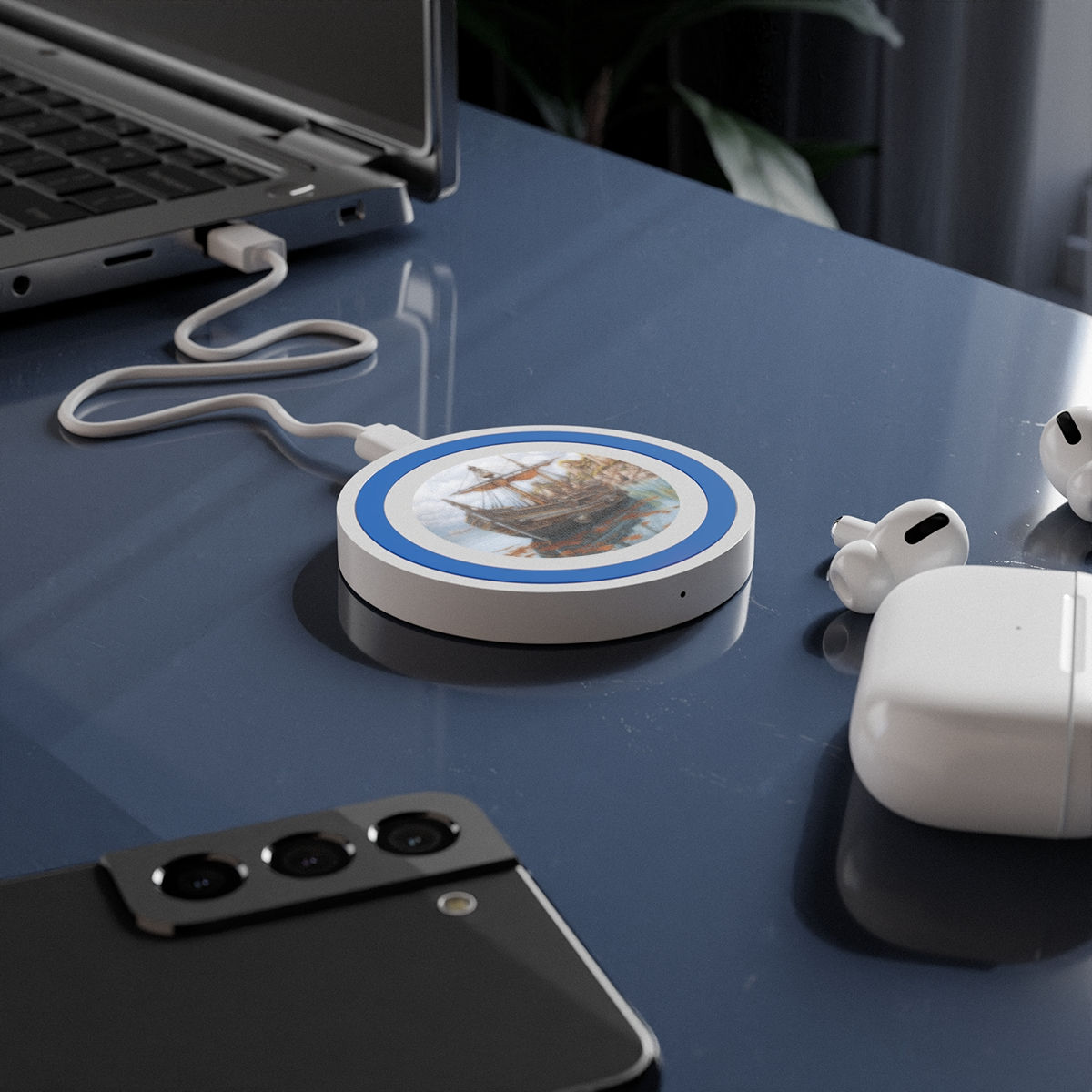Old Boat Quake Wireless Charging Pad