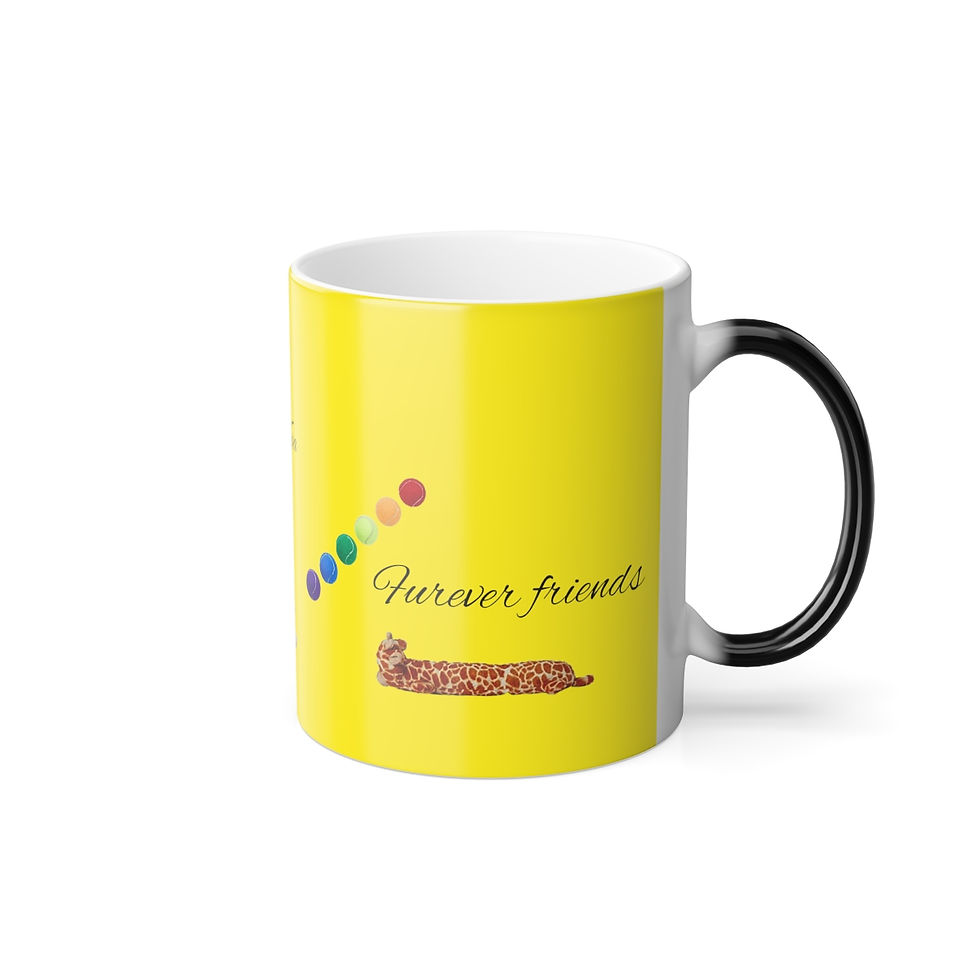 Thumbnail: Cute Dogs Magic Color Morphing, Color-Changing Mug, Customized Mug 11oz