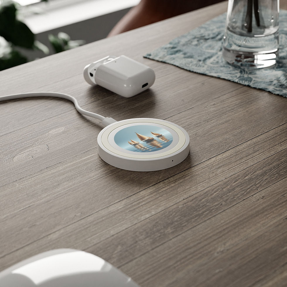 Thumbnail: Blue Boats Quake Wireless Charging Pad