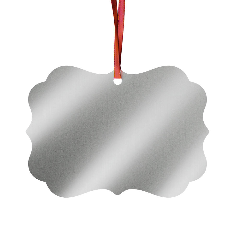 Thumbnail: Snow House Aluminum Ornaments Medallion (1pc, 5pcs, 10pcs, 20pcs)