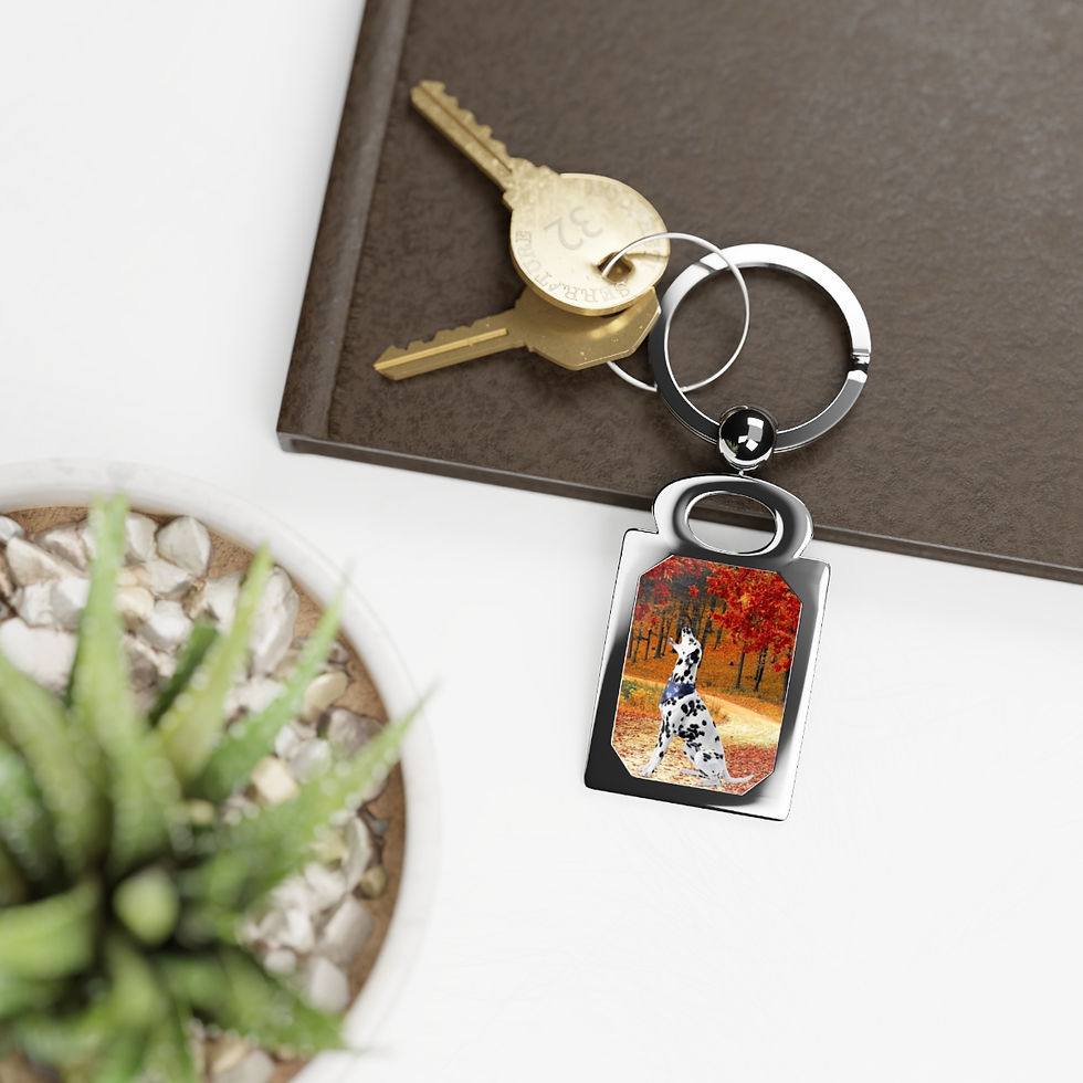 Thumbnail: Rectangle Photo Keyring