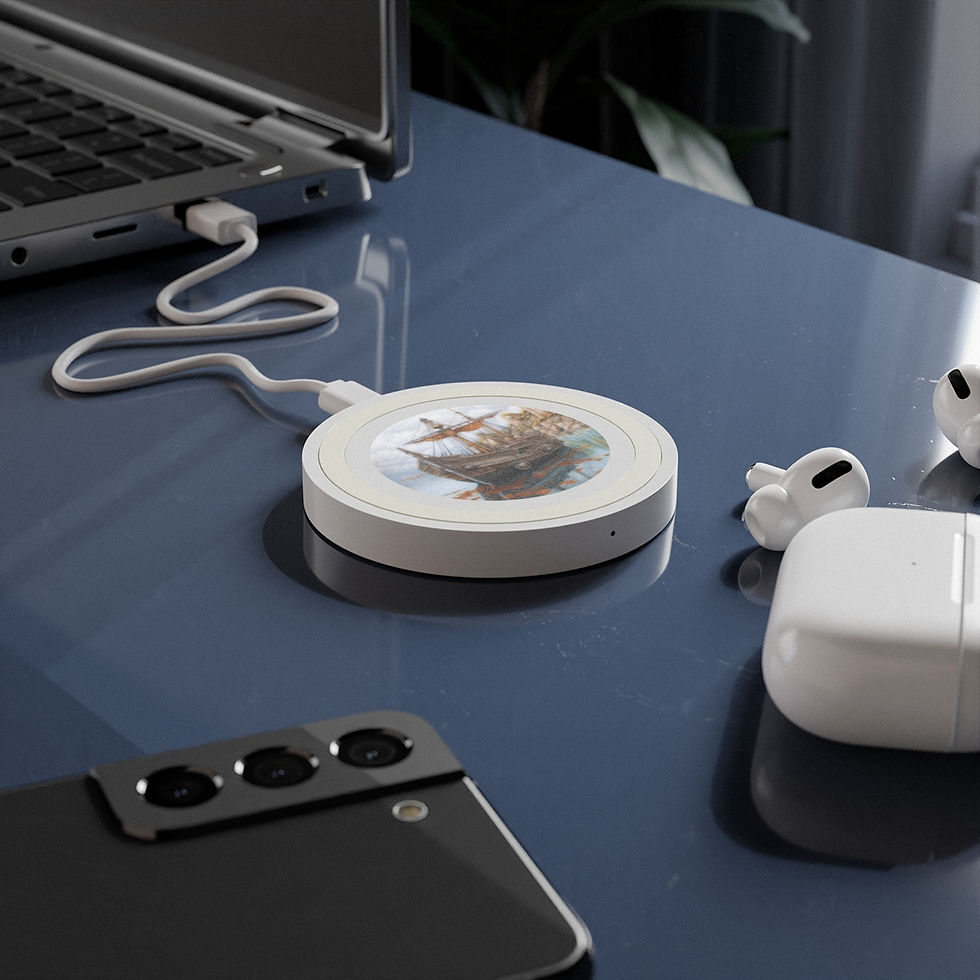 Thumbnail: Old Boat Quake Wireless Charging Pad