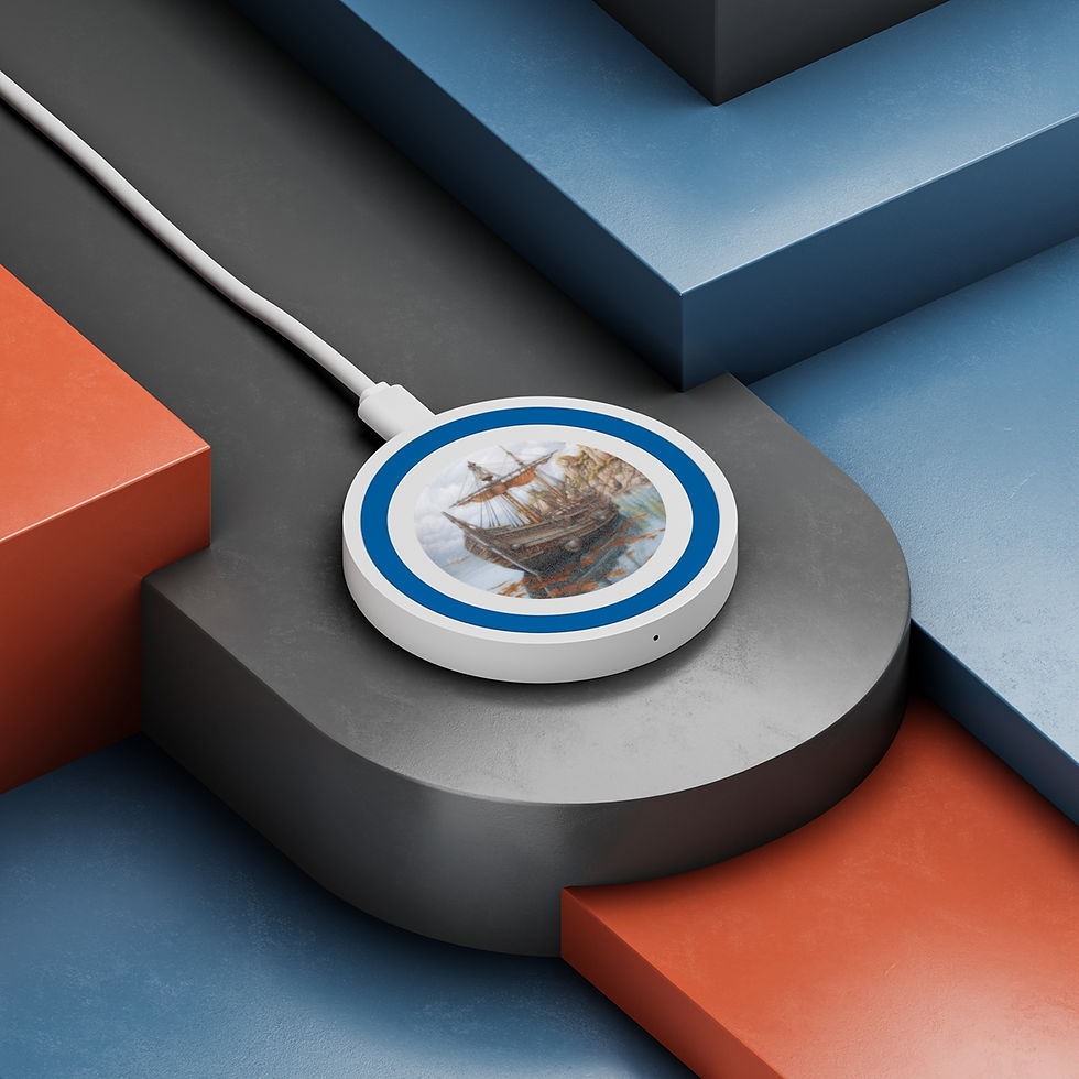 Thumbnail: Old Boat Quake Wireless Charging Pad