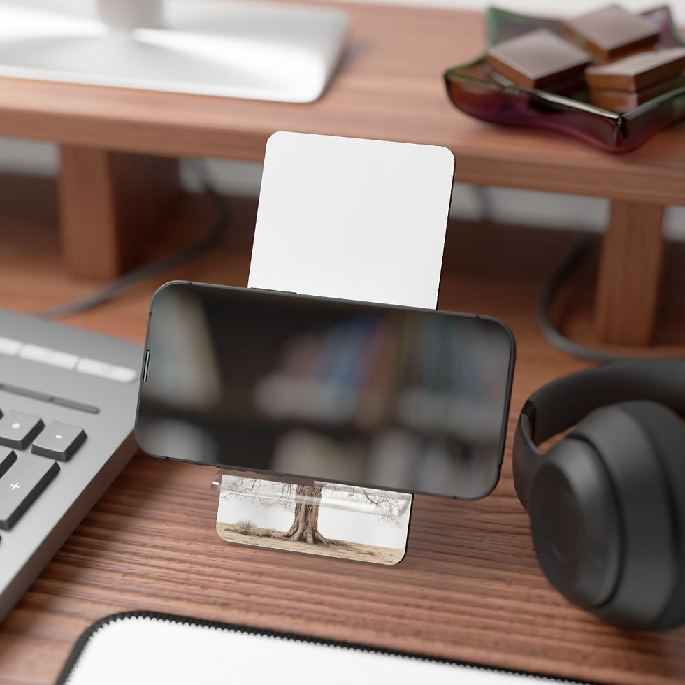 Thumbnail: Brown Tree Mobile Display Stand for Smartphones