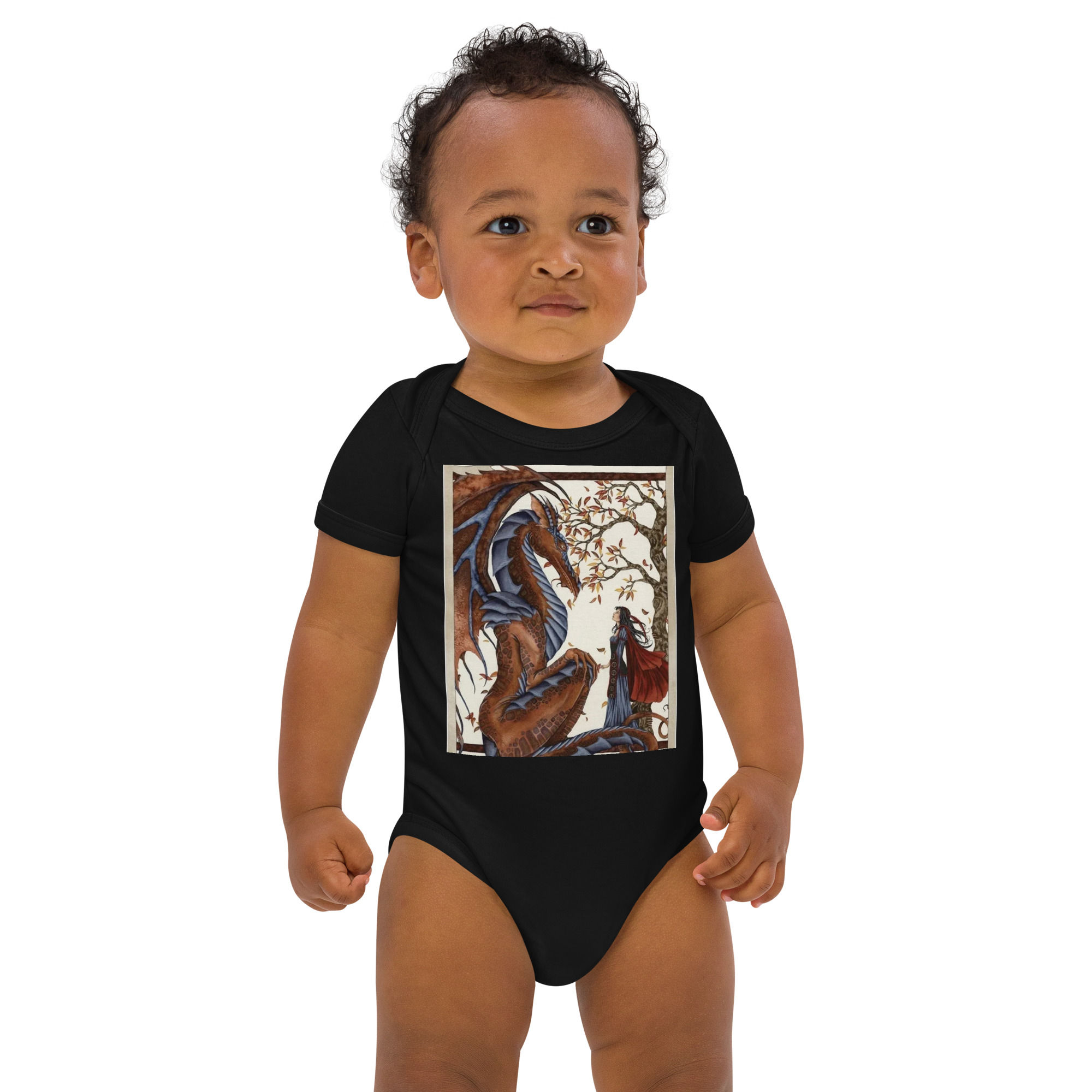 Organic cotton baby bodysuit