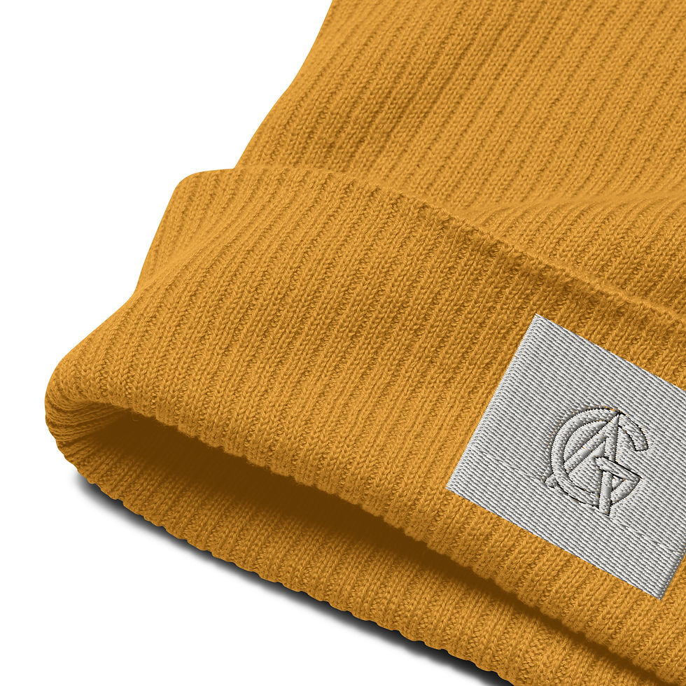 Thumbnail: Organic ribbed beanie