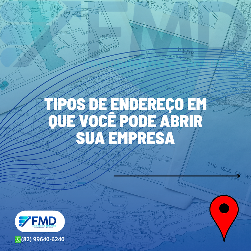 Tipos de endereço Empresarial