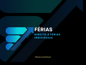 FÉRIAS INDIVIDUAIS