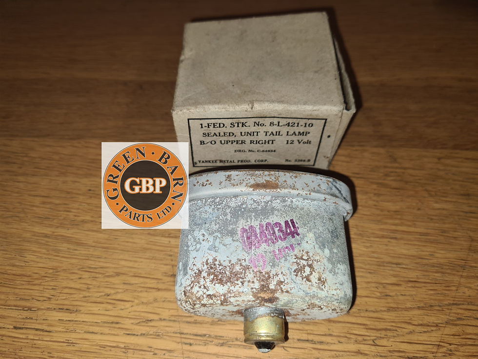 Thumbnail: 12volt blackout stop light unit (NOS)