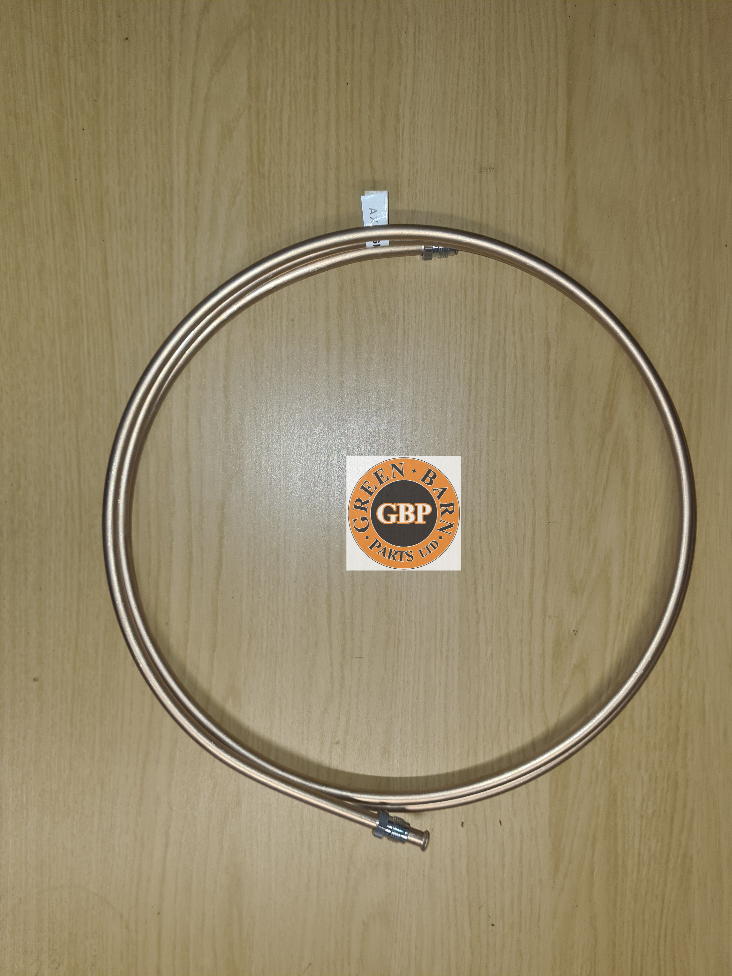 Brake pipe master cylinder to hydrovac, single piece (New)