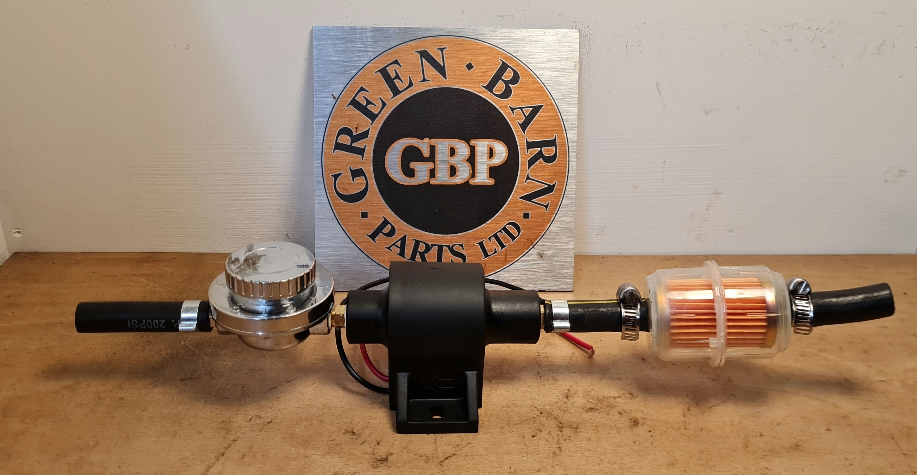 Ensemble de pompe à carburant électrique, 6 volts (neuf)