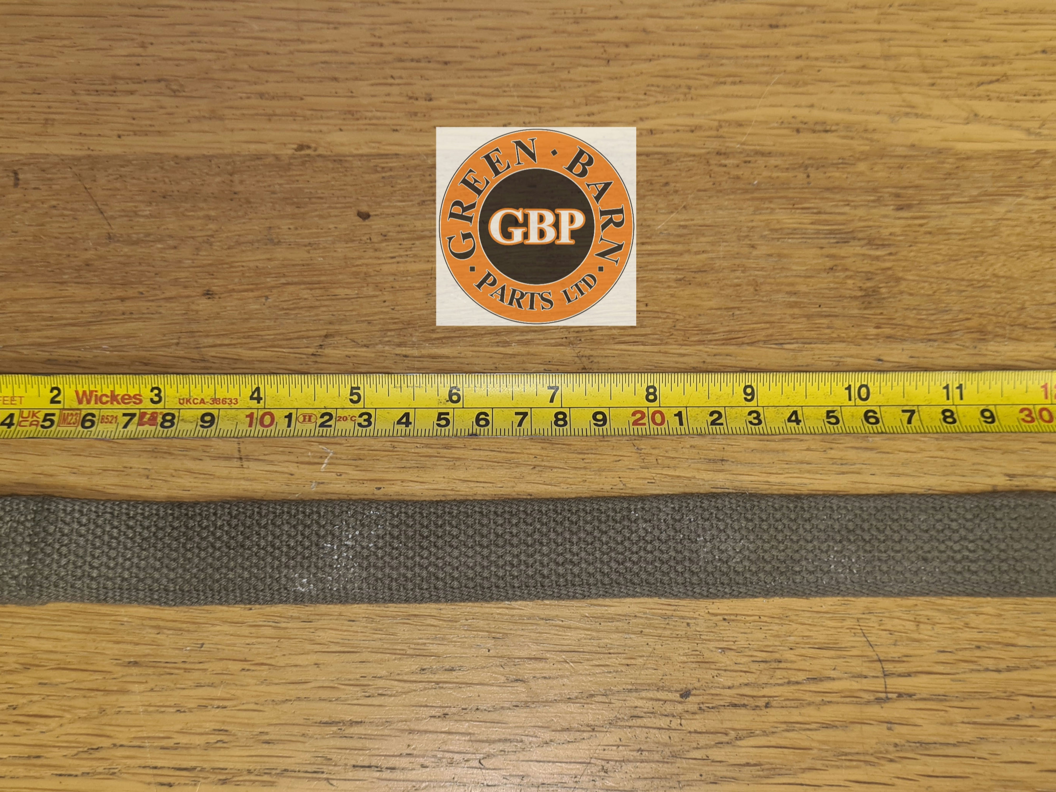 DUKW webbing strap, 13.1/2" length (340mm) (NOS)
