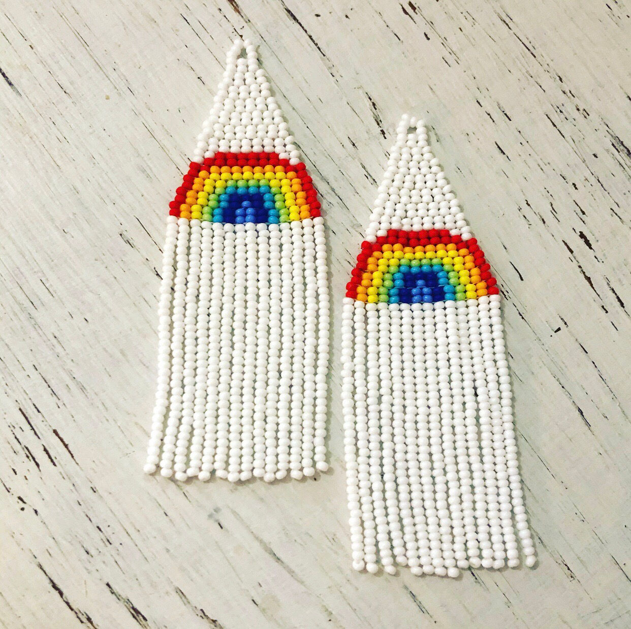 Long Rainbow Fringe
