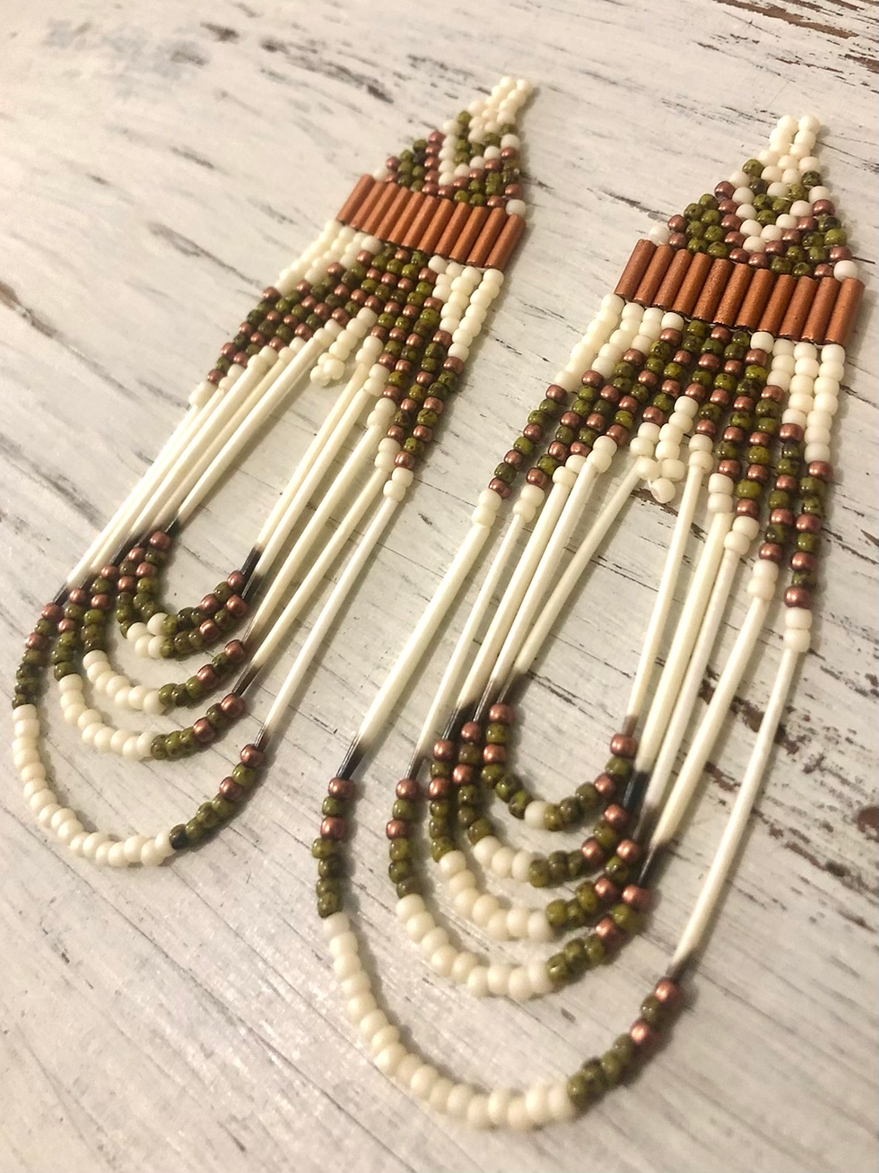 Thumbnail: Juniper and Copper (Porcupine Quill, Long Connected)