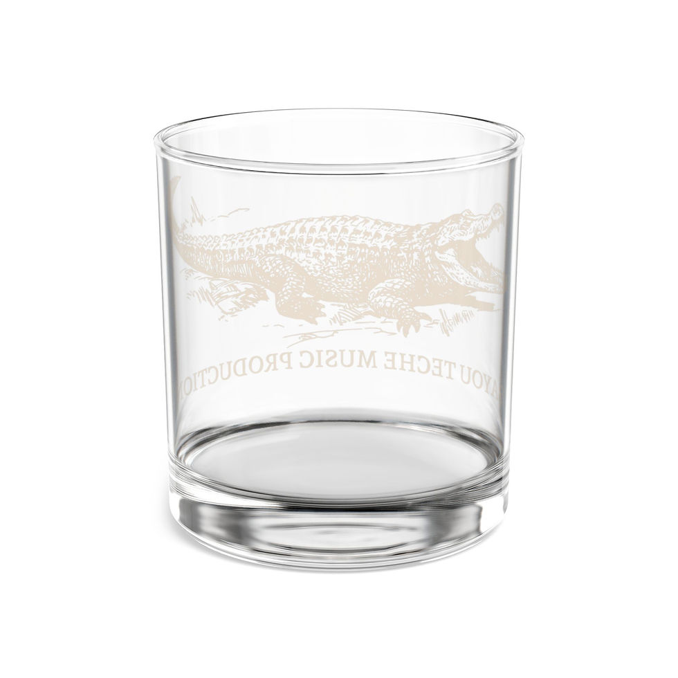 Thumbnail: Bayou Teche Music Productions Rocks Glass, 10oz