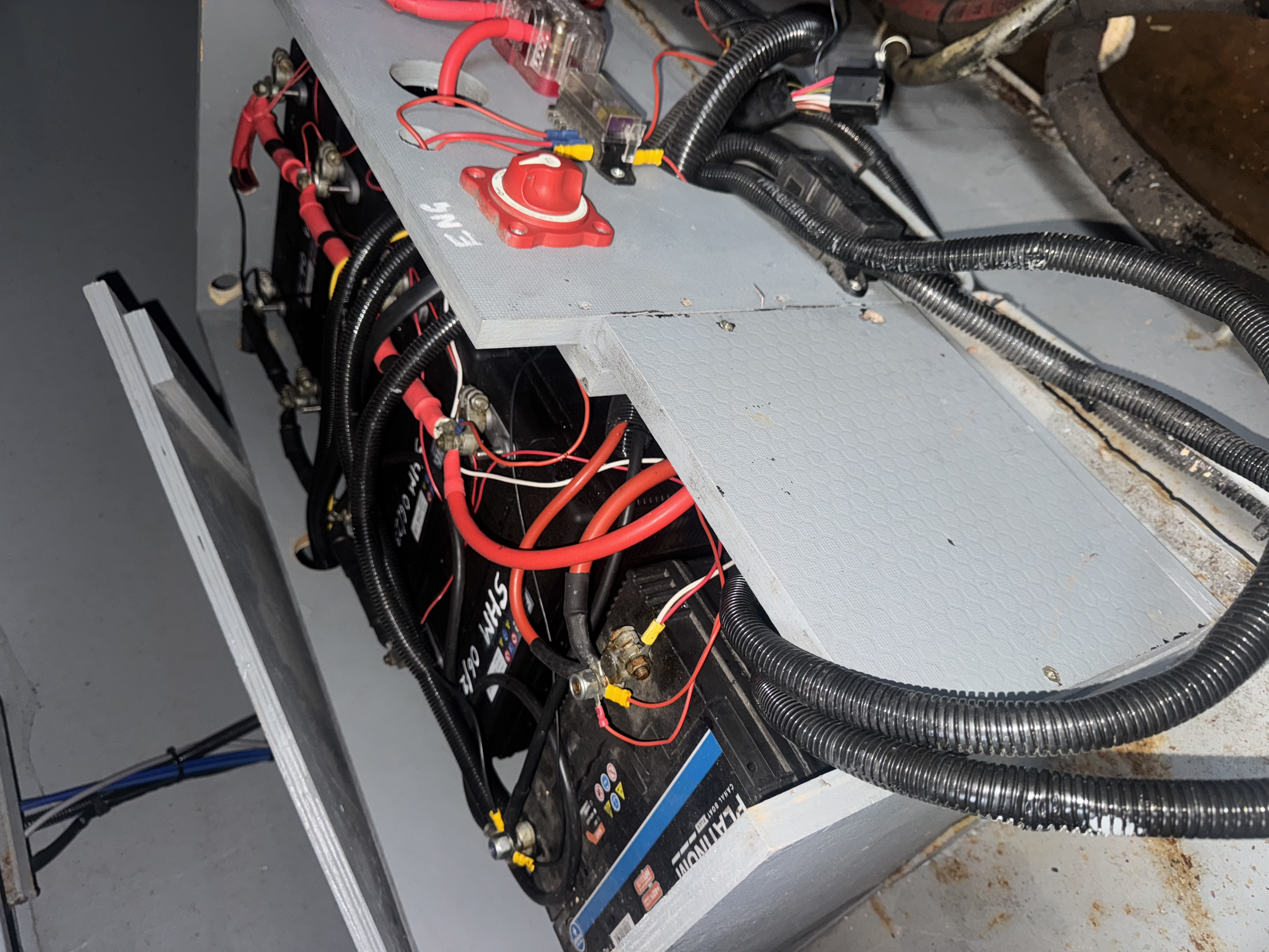 Marine electrical work