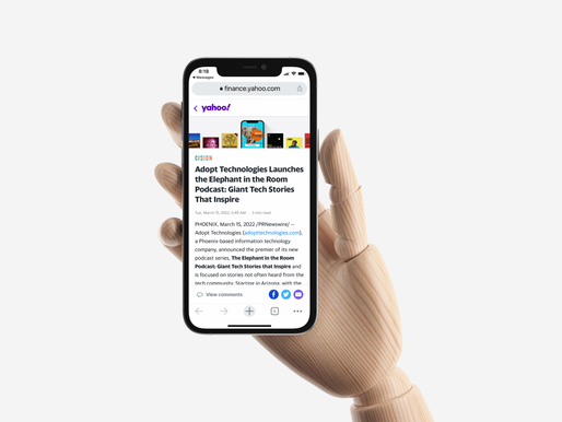 Yahoo! Finance: Adopt launches new Elephant in the Room podcast