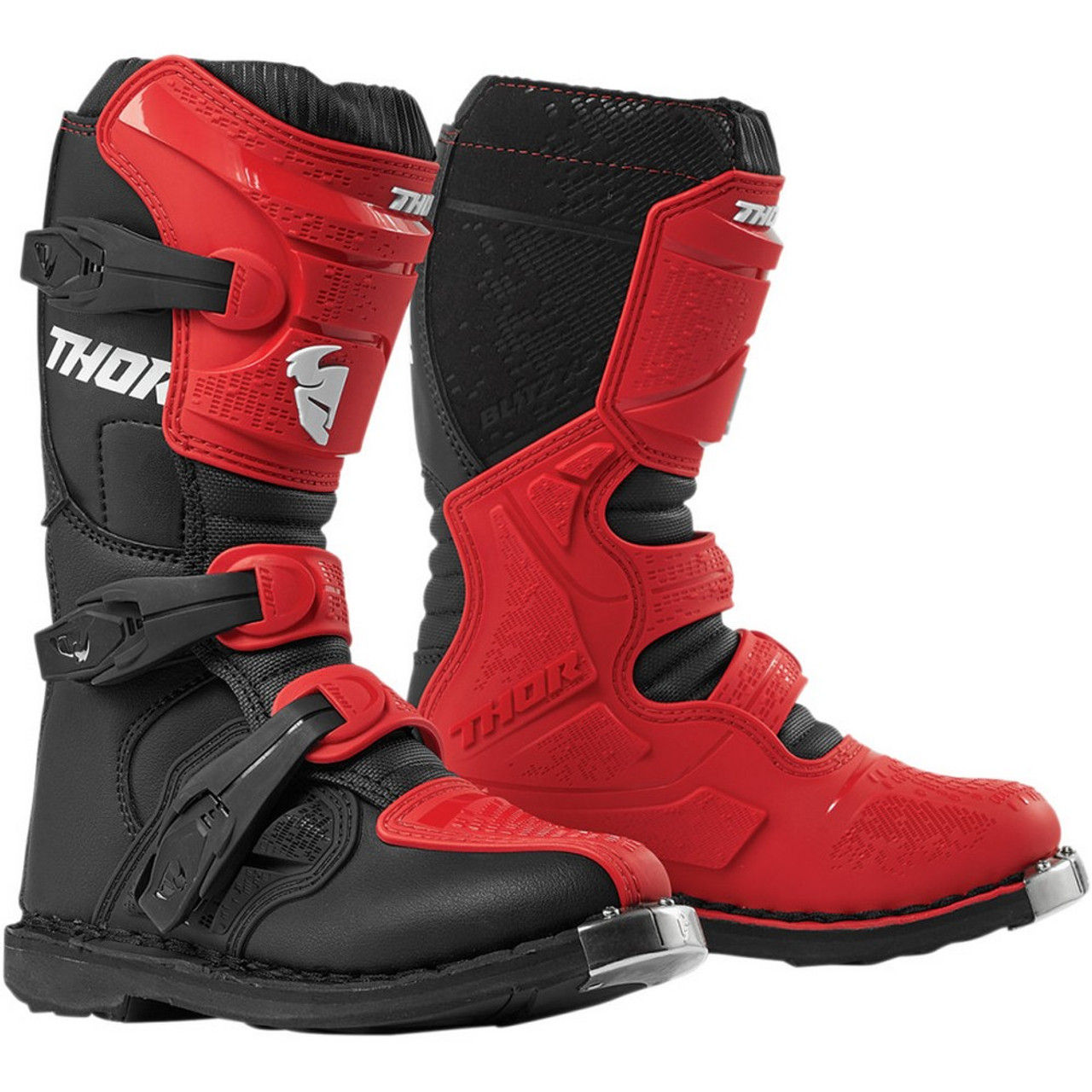 THOR BLITZ XP BOOTS - BLK/RED