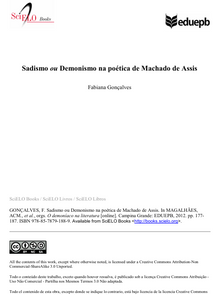 Sadismo ou Demonismo na poética de Machado de Assis