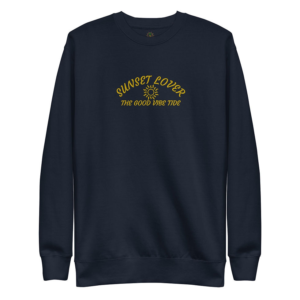 Thumbnail: Premium Sunset Lover Sweatshirt