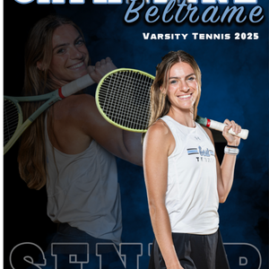 Girls Tennis 2025 Senior Posters 