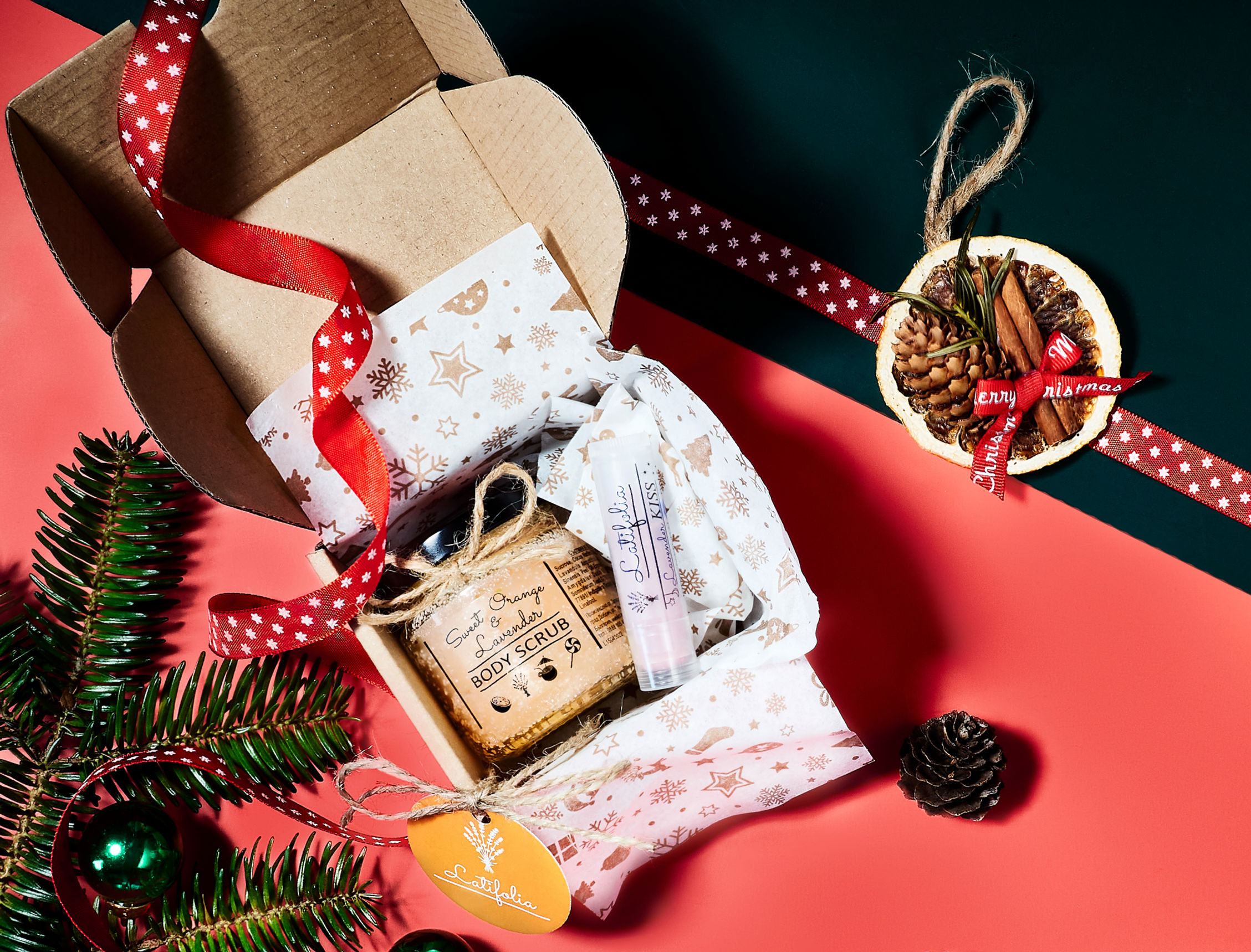 Подаръчна Кутия "S" - Портокал