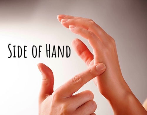 EFT Tapping Point Side of Hand