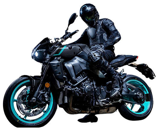 Motoqueiro em uma MT-10