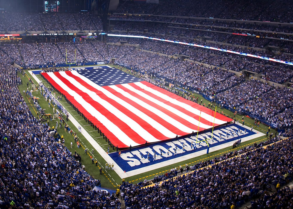 Indiana Legion to present the Flag at the Colts VS Broncos preseason game