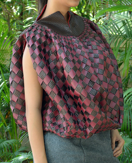 3D Paper Weaving Structure