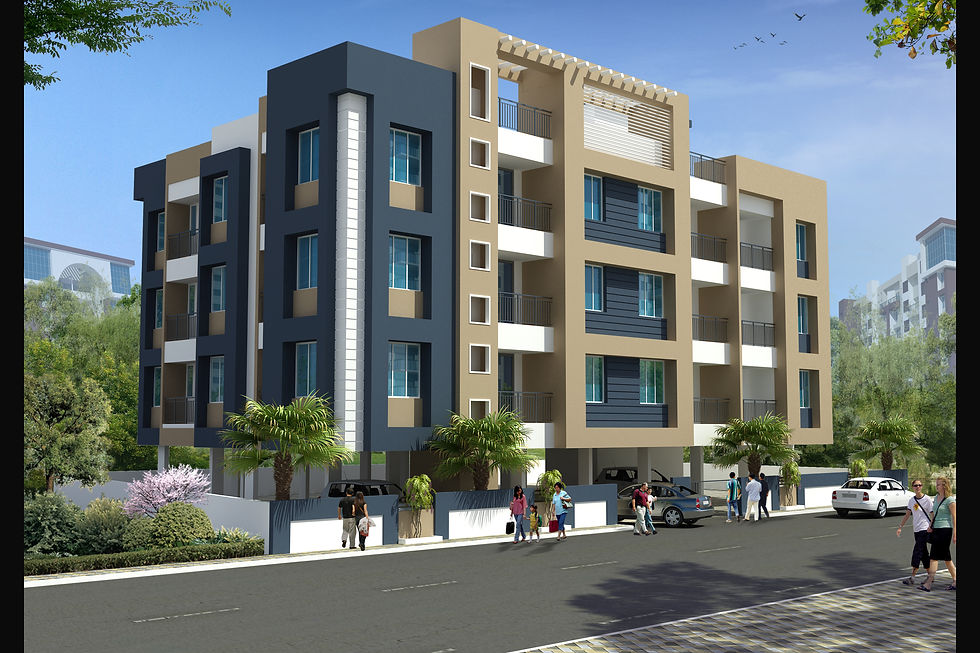 Krishna Apartments, Wagholi