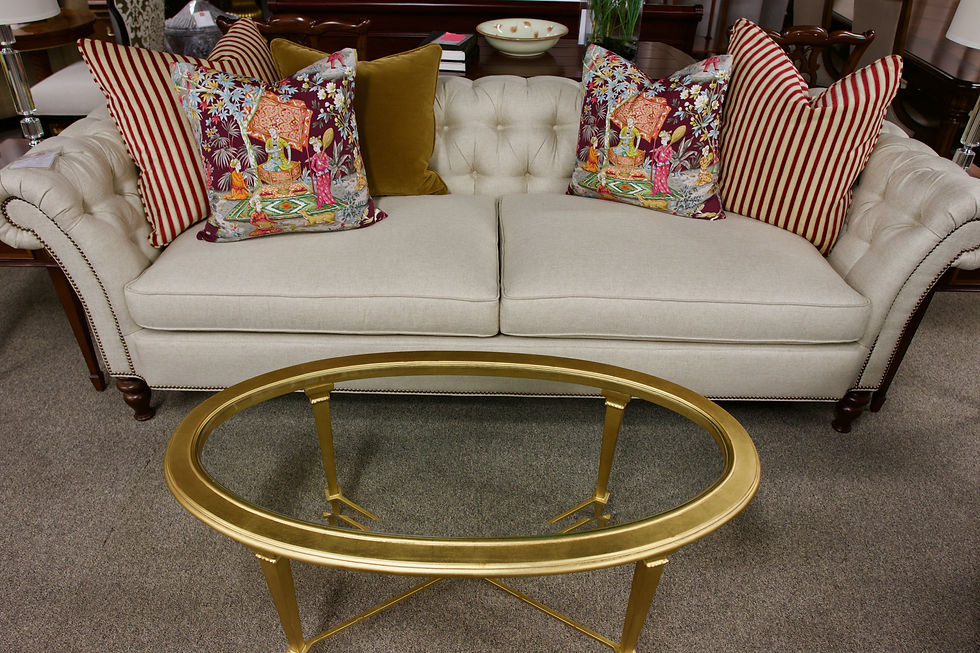 Bristol Oval Cocktail Table