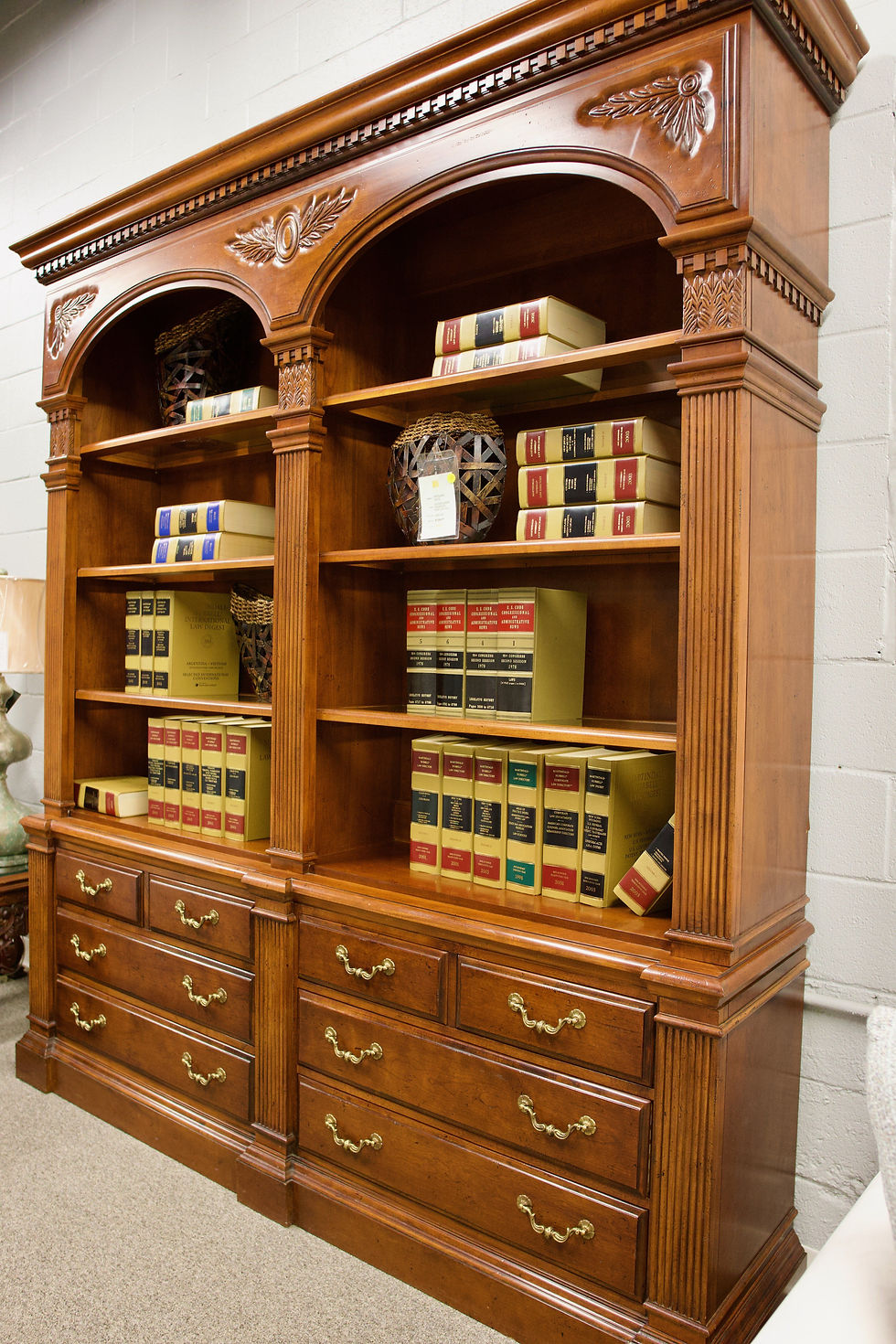 Thumbnail: 2 Piece File Bookcase